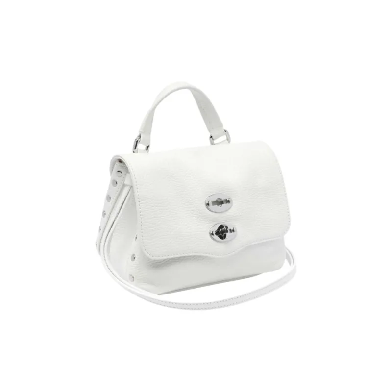 Zanellato Cow Leather Handbag Women's White-1