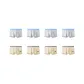 8 Pack (Khaki 4+Light Gray 4)