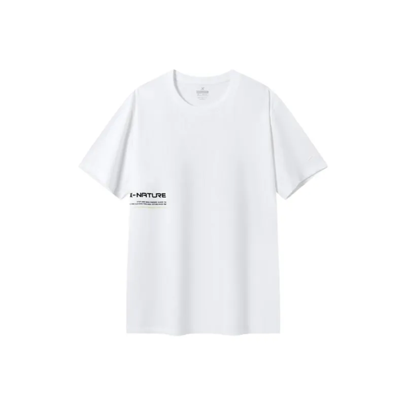 XTEP T Shirts Men Pearl White-0