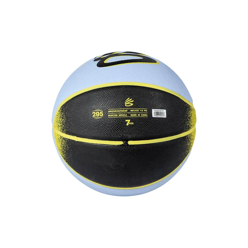 Under Armour Rubber Basketball Blue Black Size 7 Street Training Unisex-6