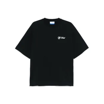 OFF WHITE Script Crewneck Short Sleeved T Shirt
