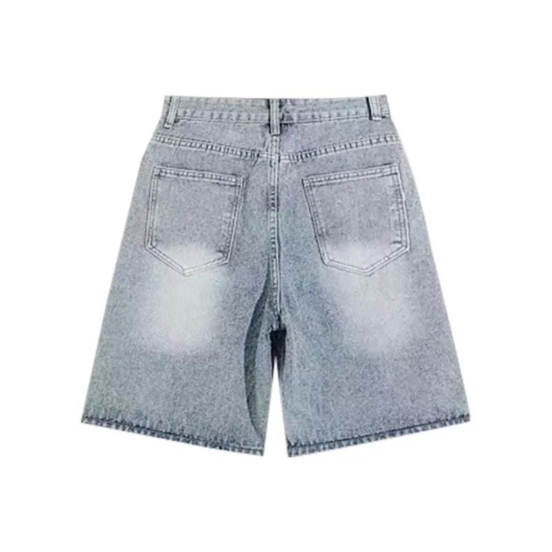 DJ.SPIRIT Denim Shorts Unisex-1