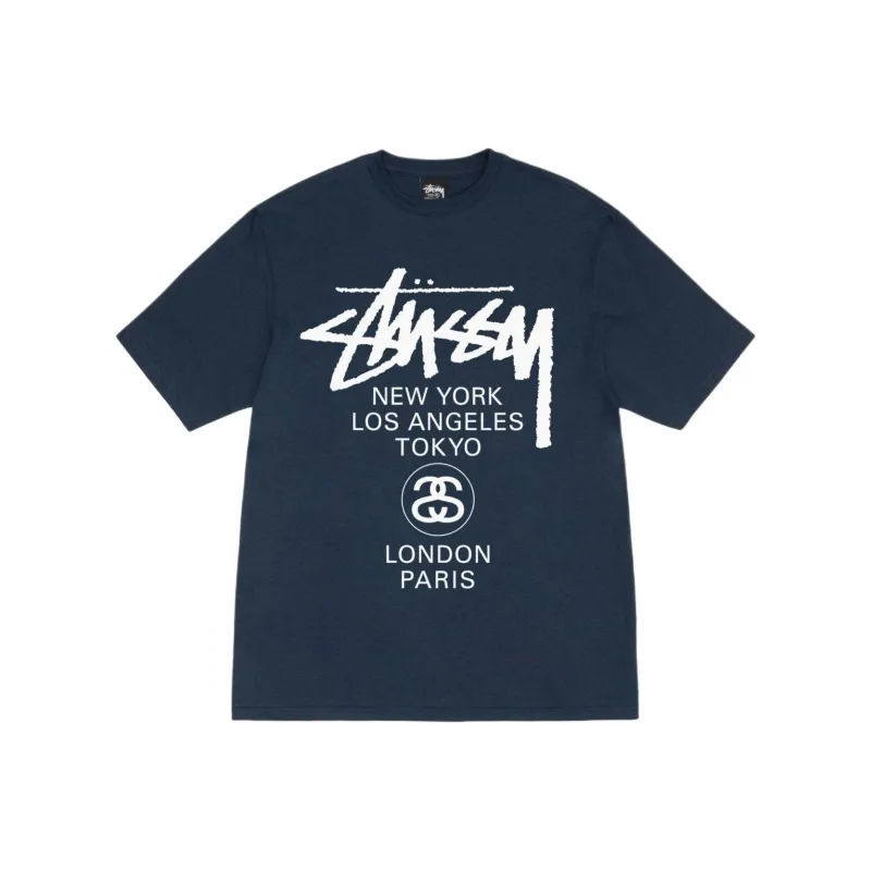 Stussy World Tour T-shirt - POIZON