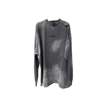 Balenciaga SS25 T Shirt Loose Fit Men's Gray