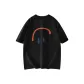 [Heavyweight 100% cotton]Black (Upside Down Smile Chest Logo_Upside Down Smile Back Logo)