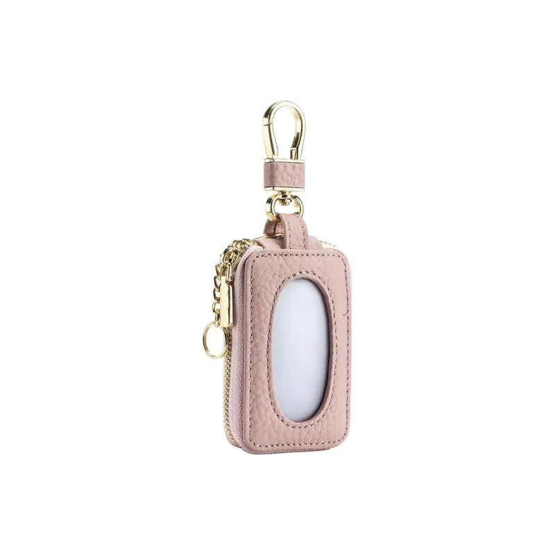 Tong Tong Rabbit Top Grain Cow Leather Key Pouch Regular Unisex Multicolor-4