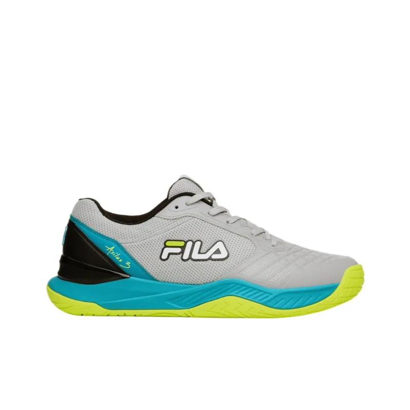 FILA AXILUS 3 Tennis Shoes Men's Gray Blue-1