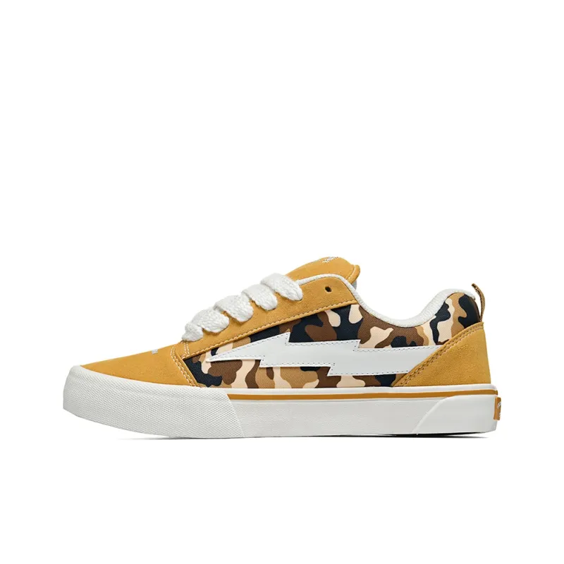 SITULANG Lightning Abrasion Resistant Slip Resistant Low Top Preppy Style Canvas Shoes Unisex Camouflage Blue-6