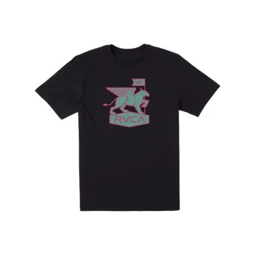 RVCA 블랙 남성 티셔츠