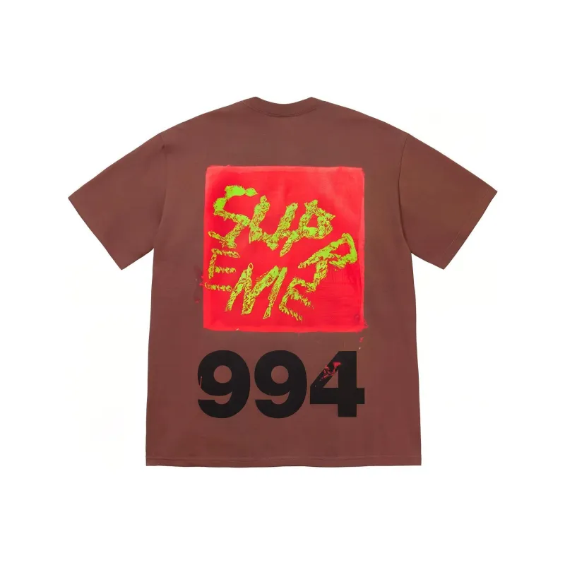 Supreme SS24 Paint Cotton T-shirt-4