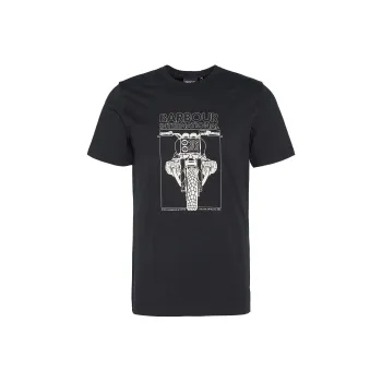 BARBOUR T-Shirt Men's Classic Black
