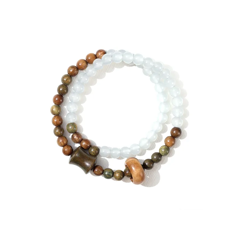 MIDNIGHT MOMENT Sandalwood Bracelets Unisex-3