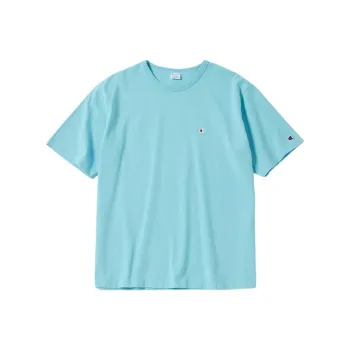 Champion SS24 T Shirt Men's Light Gray Blue