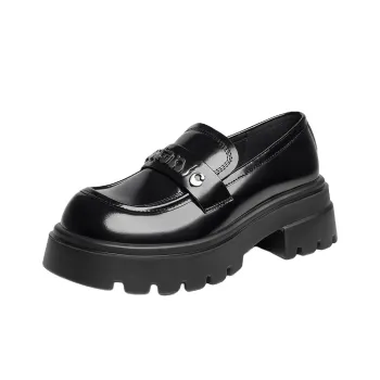 GEMEIQ Loafers Women's Black/Wipe Brown