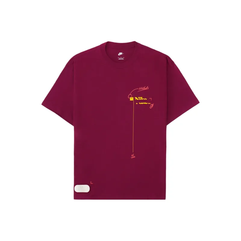 Nike T-Shirts Men Purple-0