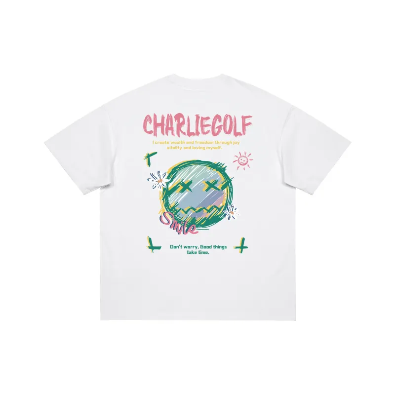 CHARLIE GOLF T Shirt Unisex Black-2