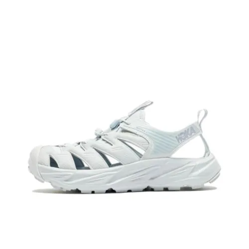 HOKA ONE ONE Hopara Series Slip Resistant River Trekking Shoes Men's White Blue