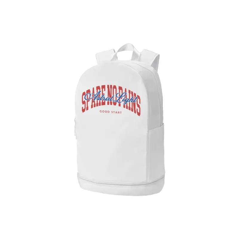 GLORY&CO Polyester Student Backpack Regular Unisex White-14