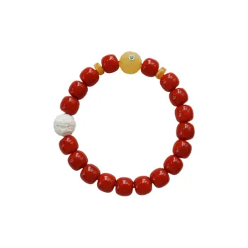 Xifeng Building Southern Red Agate Fine Jade Bracelets Unisex