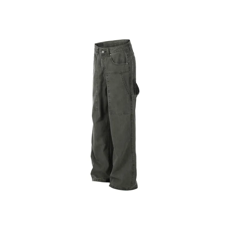 MT99 Jeans Unisex Green-1