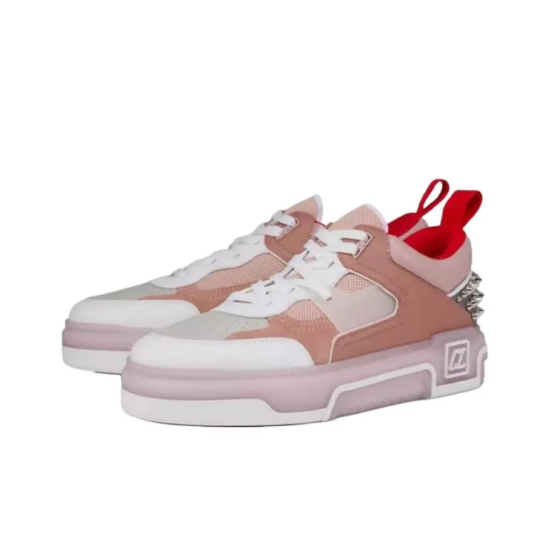 CL LUBOTING Astroloubi Low Top Skateboard Shoes Men's Pink-2