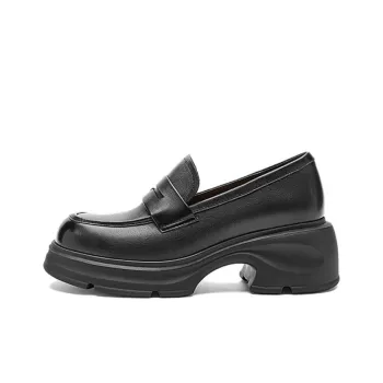 NINE WEST Chunky Heel High Heels 6.1cm Women's Black