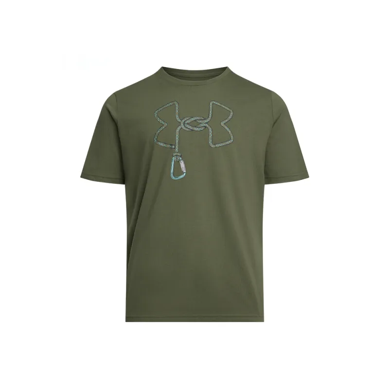 Under Armour OutdoorBranded SS25 T-Shirt Men's Misty Green-0