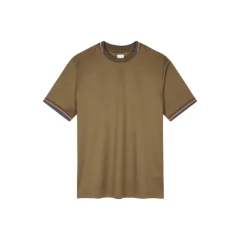 Paul Smith Signature Stripe Trim T Shirt