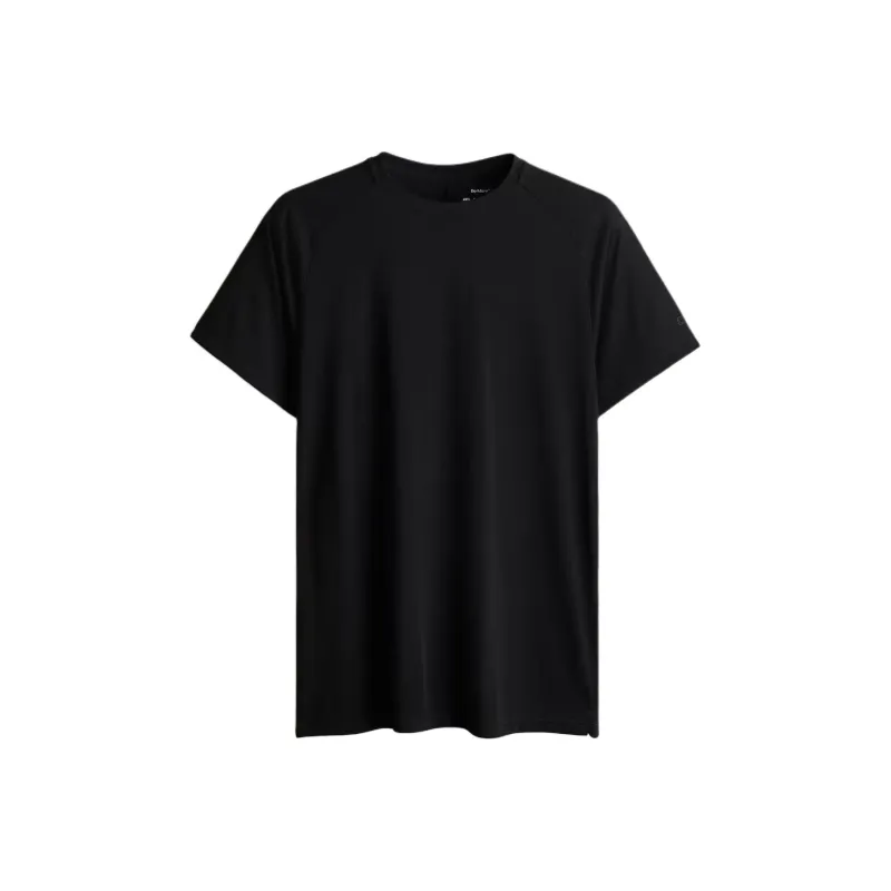 H&M T Shirts Men Black-0