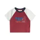 Burgundy Cropped