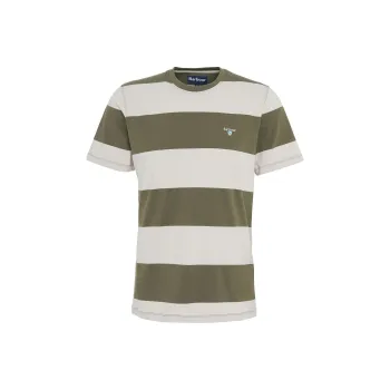 BARBOUR T-Shirts Men Green