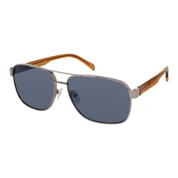KENNETH COLE Metal Aviator Sunglasses Unisex Brown