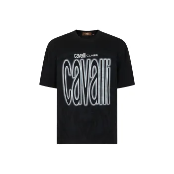Cavalli Class T Shirt Men's Black