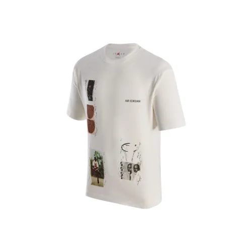 JORDAN Flight T Shirts Men Apricot