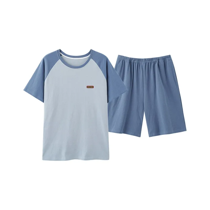 FENTENGCARE Pajama Set Men's Dodger Blue-0