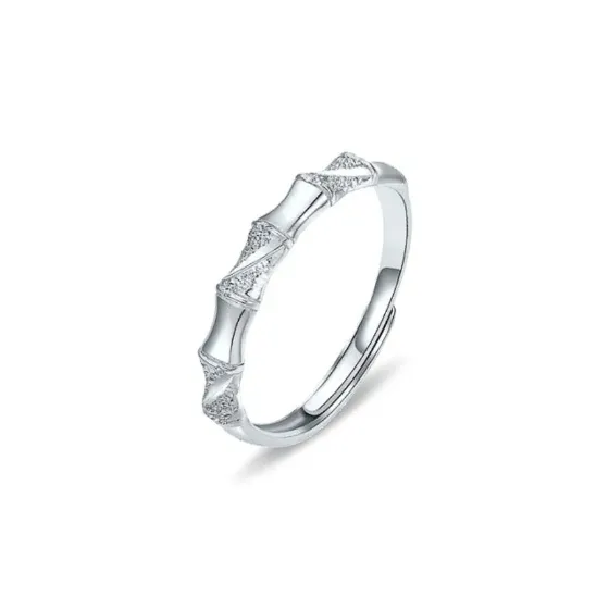 Old Qingyun Silver Building Sterling Silver 990 Rings Unisex-0
