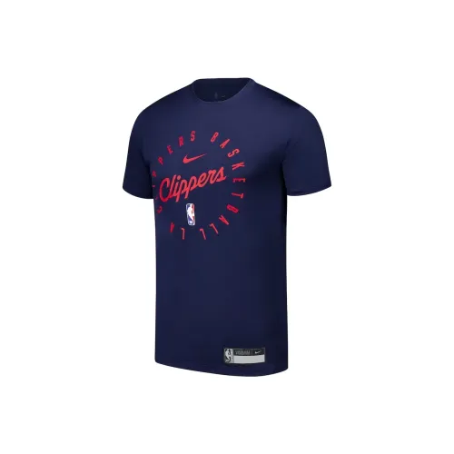 Nike x NBA Los Angeles Clippers Dri-Fit T-Shirt Unisex Marine Blue