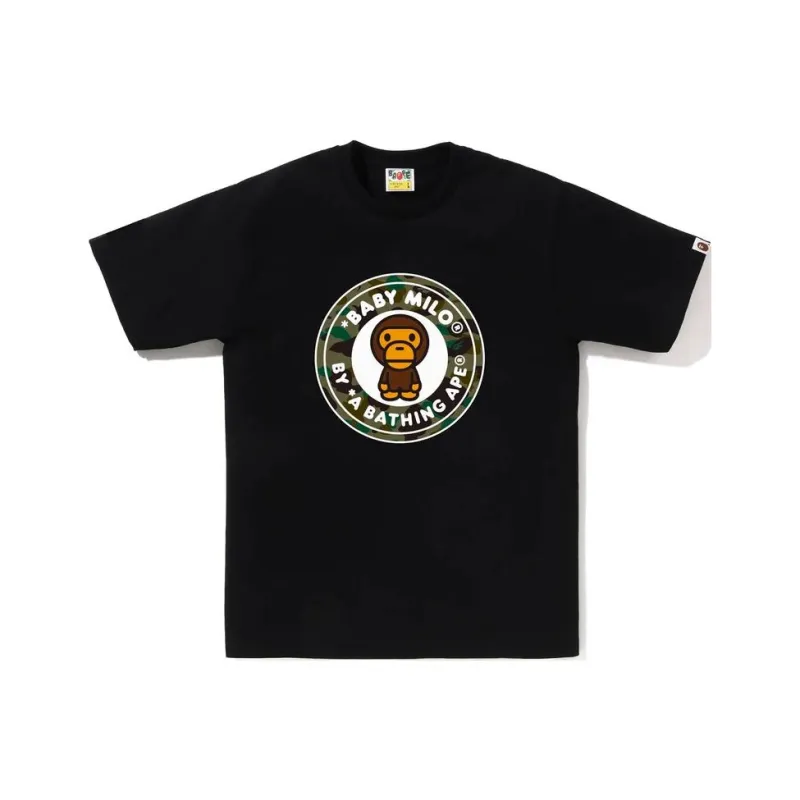 Bape Bape 1St Camo Milo Busy Works Tee-1