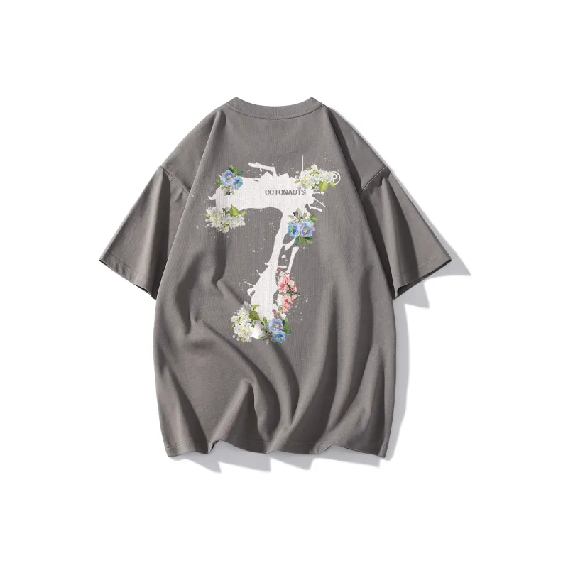 Small Columns Under The Sea T Shirt Unisex Black-14