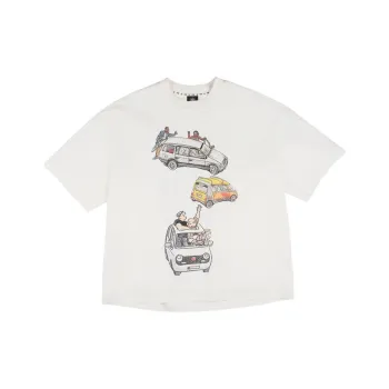 TCH T Shirt Unisex White With Silver Logo