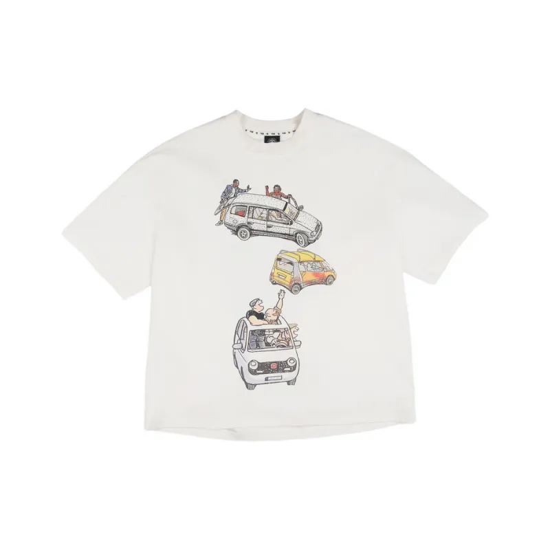 TCH T Shirt Unisex White With Silver Logo-0