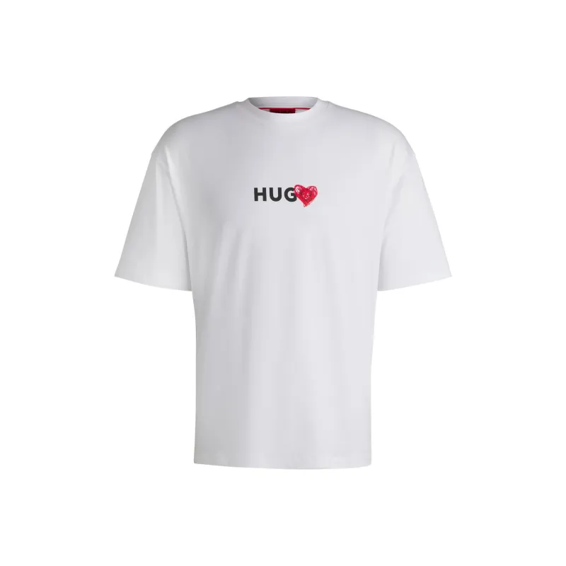 HUGO BOSS Logo print T shirt-0