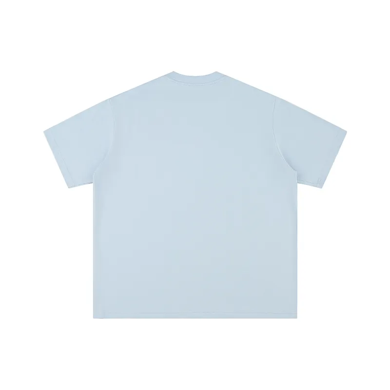 NANDCHN T Shirt Unisex White Heather Gray-7