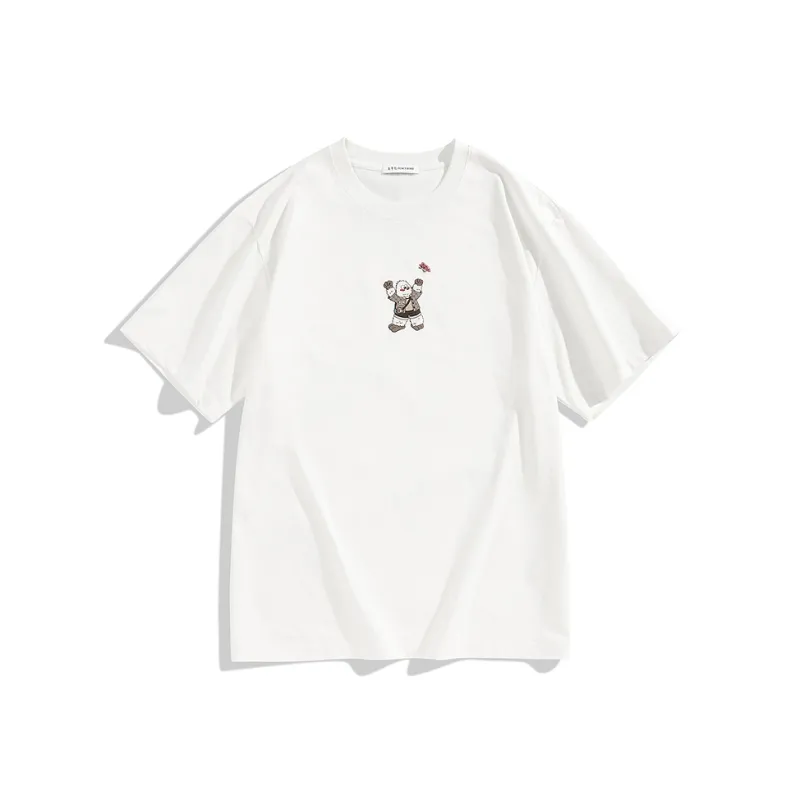 PEACEBIRD MEN T Shirt Men's Beige, Batch 1-0