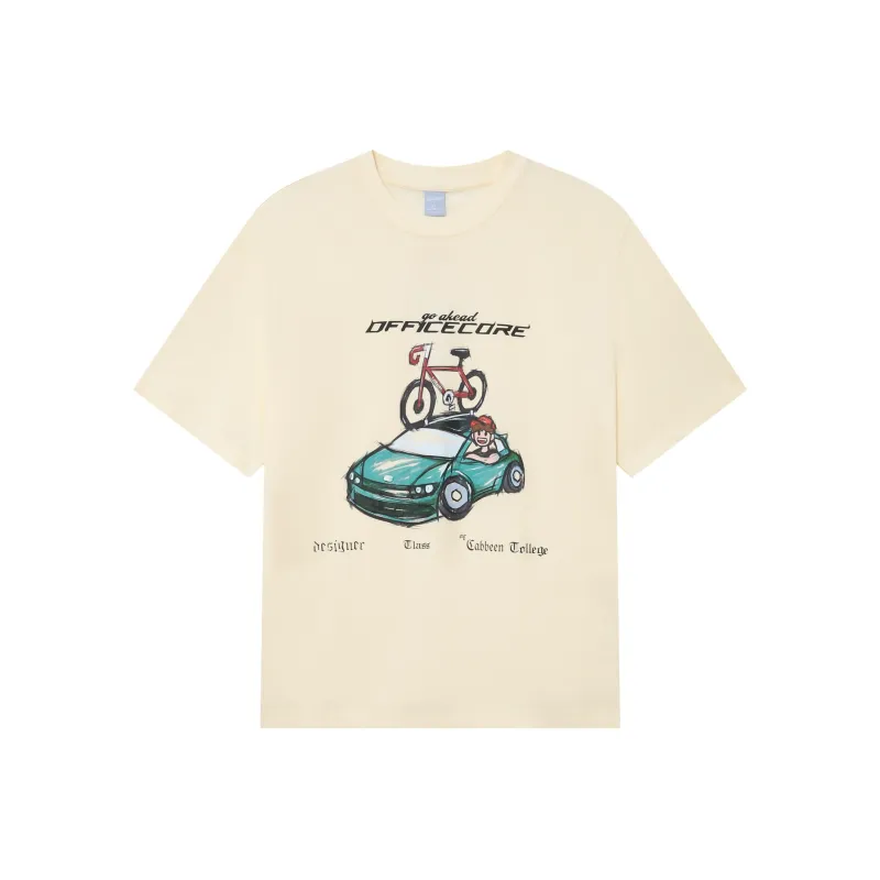Cabbeen T Shirt Men's Apricot 15-0