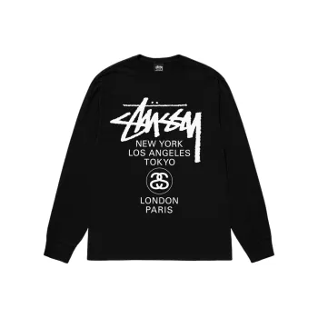 Stussy World Tour Long Sleeve Tee