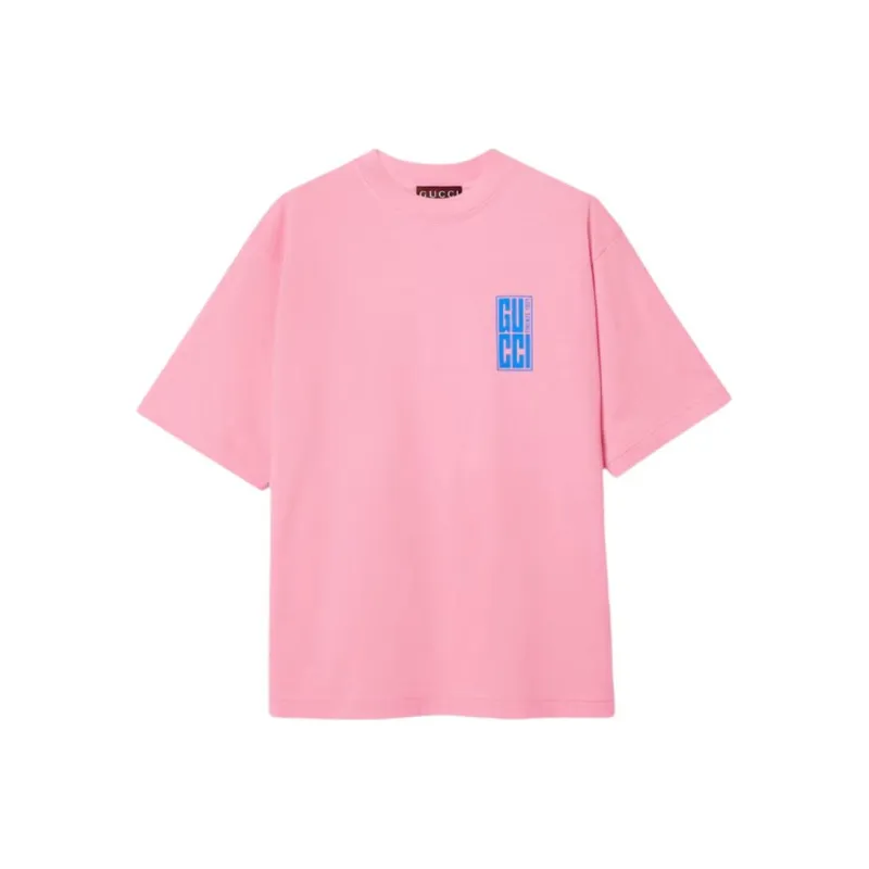 GUCCI T Shirts Men Pink-0