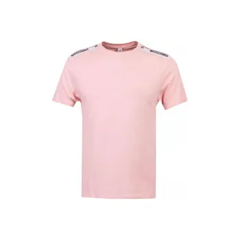 MOSCHINO T Shirts Men Pink