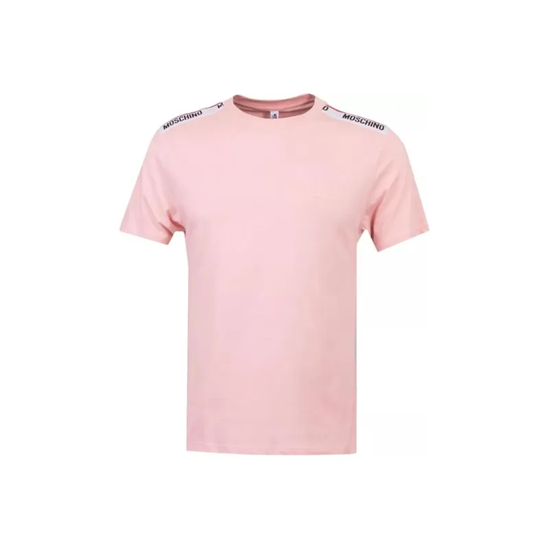 MOSCHINO T Shirts Men Pink-0