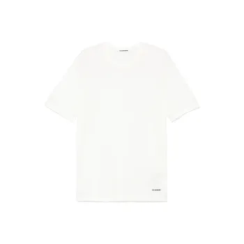 JIL SANDER Cotton Crepe T shirt